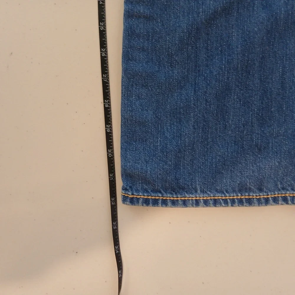True Religion World Tour Jeans Men's 32 Blue Made in USA Denim Straight